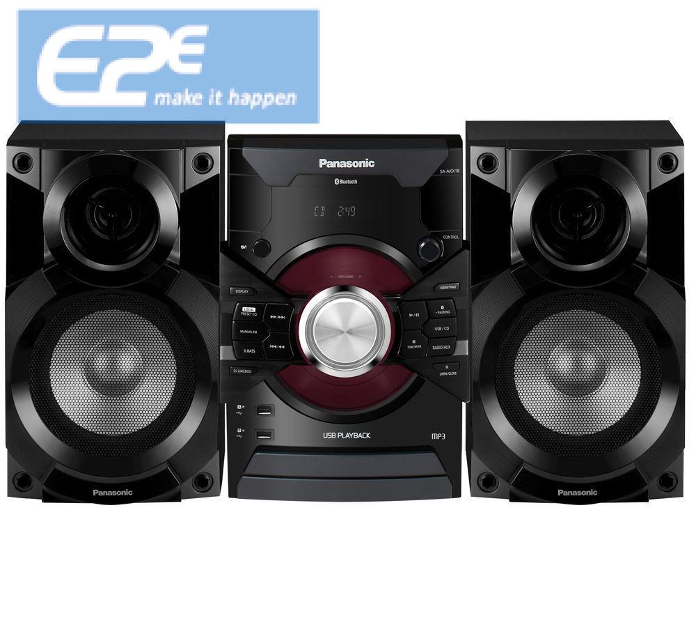 PANASONIC SC-AKX18E-K Wireless Megasound Hi-Fi System