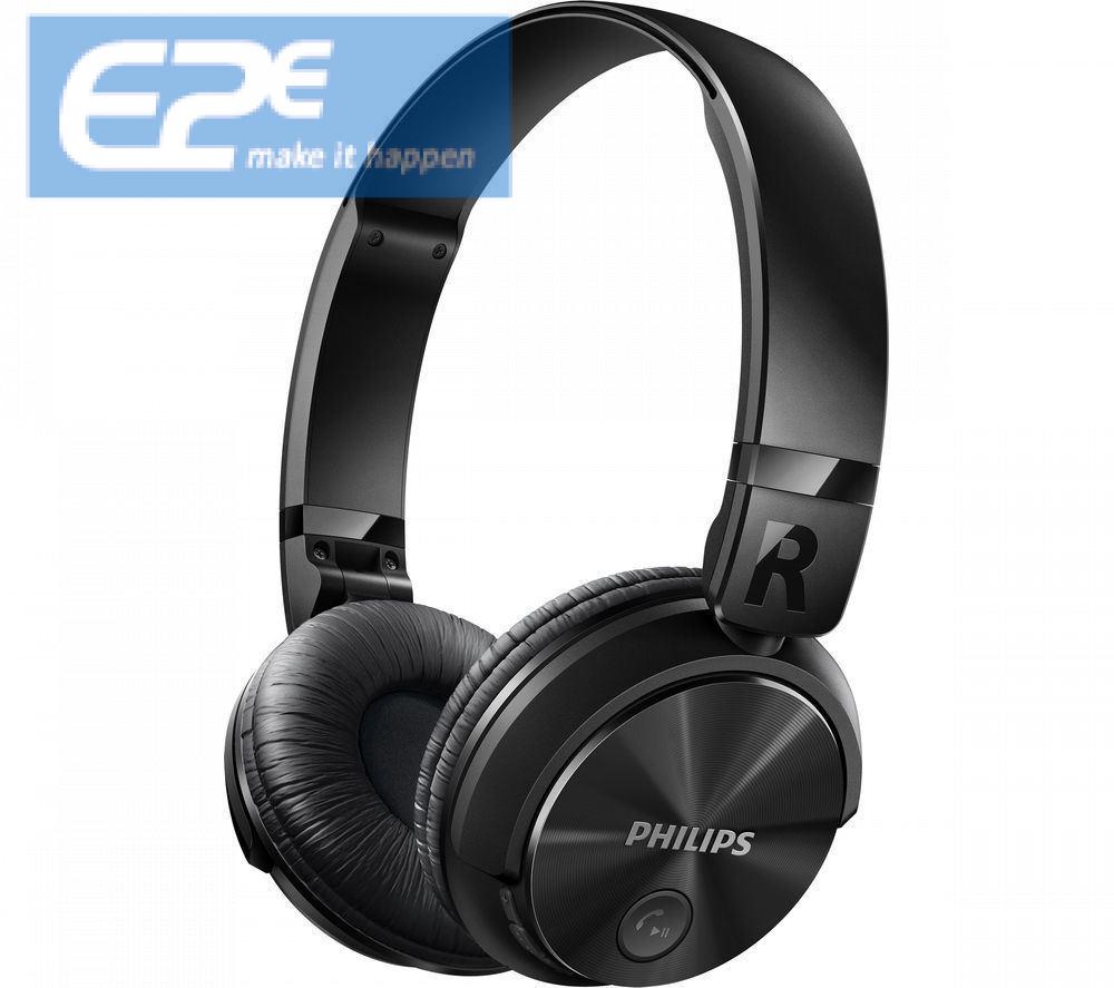PHILIPS SHB3060BK Wireless Bluetooth Headphones - Black